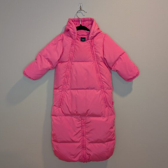 ❄️ Gap Convertible Down-Filled Bunting Bag | 3–6M | Zipper Legs Snowsuit - Picture 1 of 6